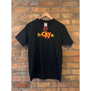 Vintage 2005 CKY Band Shirt Fu CKY Ou Cinder Block AAA Black Tee Mens Small NWT